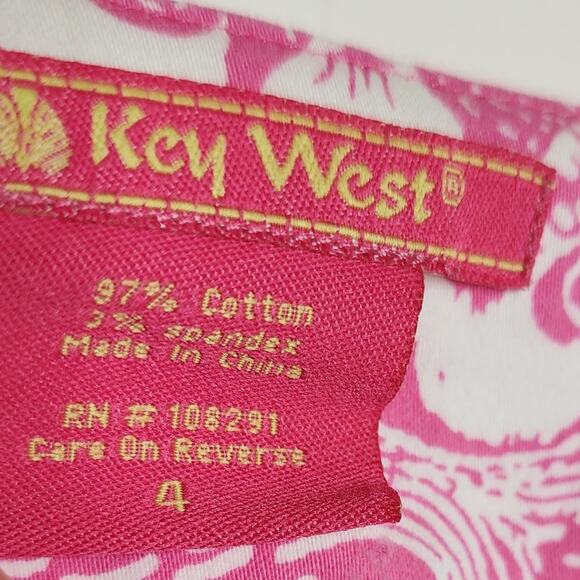 Key West Pink Whale Dress Size 4 - Picture 3 of 12